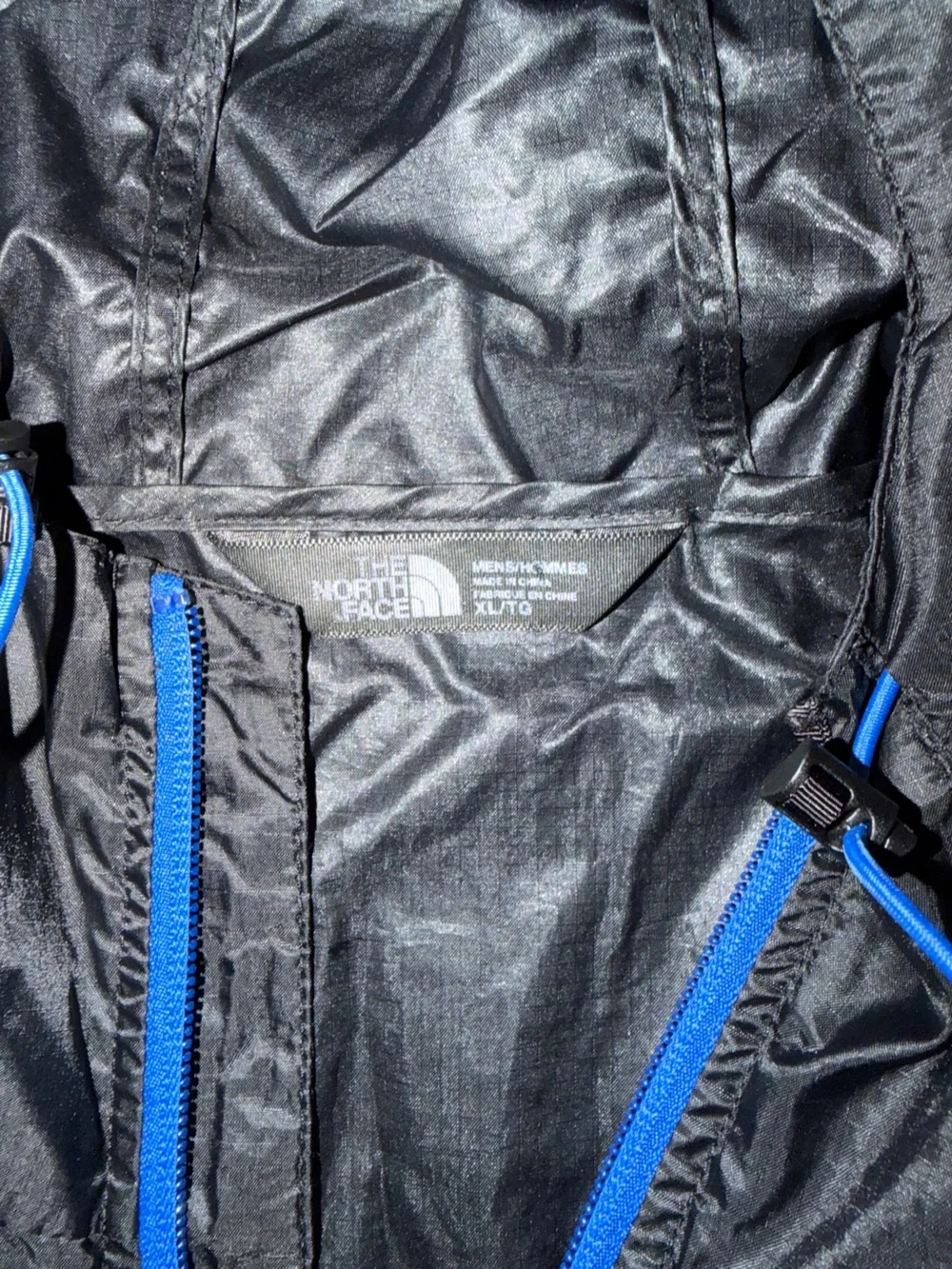 The North Face Black Ski/Snow Jacket with Blue Accents